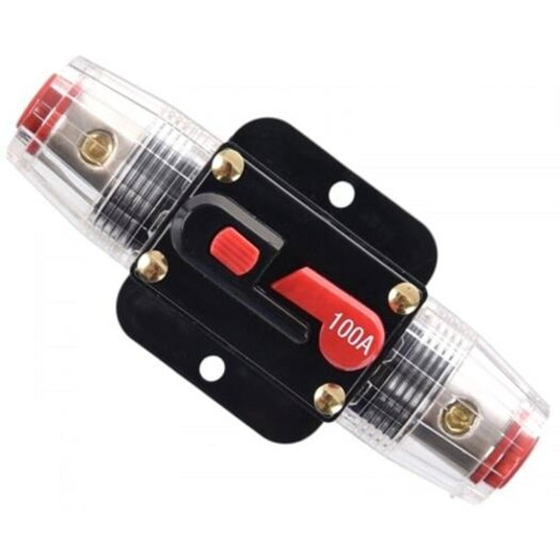 7 D7561 Car Audio Fuse Block Circuit Breaker Black Circuit Breakers