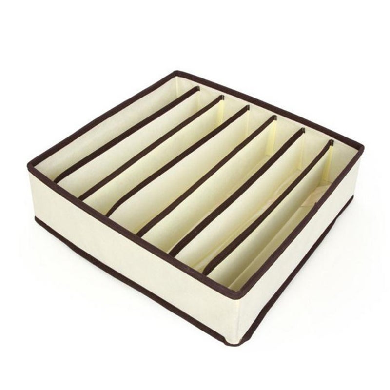 7 Grid Bra Storage Organiser Packing Organisers