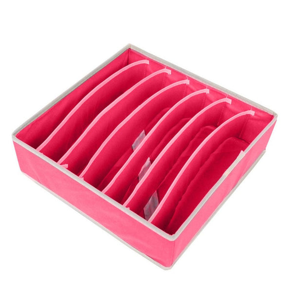 7 Grid Bra Storage Organiser Packing Organisers