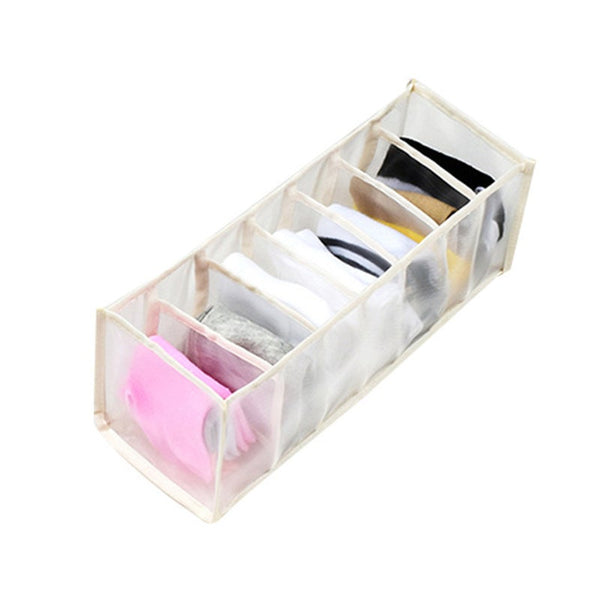 7 Grid Underwear Storage Organiser Closet Organisers