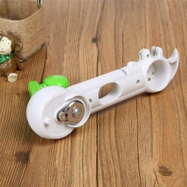 7 In 1 One Touch Kitchen Can Opener Green Can Openers
