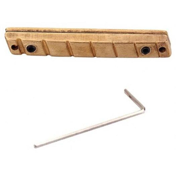 7 String Electric Guitar 50Mm Brass Nut Gold Guitar Parts