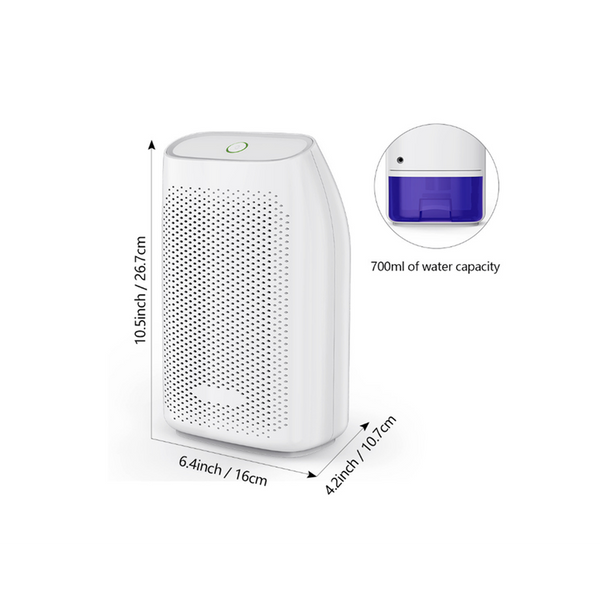 700Ml Small Semiconductor Dehumidifier Household Moisture Proof Electronic Intelligent Dehumidifiers