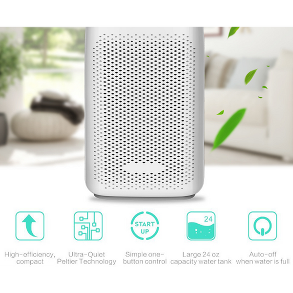 700Ml Small Semiconductor Dehumidifier Household Moisture Proof Electronic Intelligent Dehumidifiers