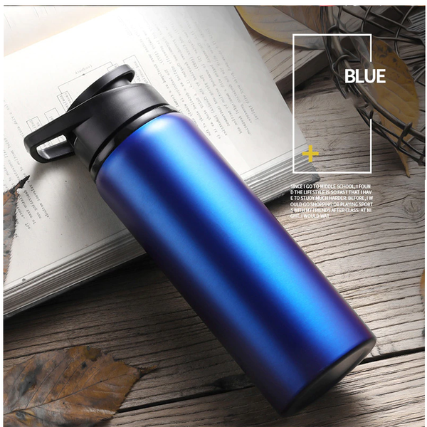 700Ml Stainless Steel Water Bottle Leak Resistant Portable Kettle Cup For Travel Outdoor Sports Water Bottles