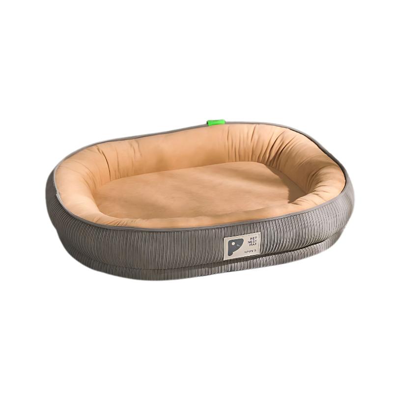 Pet Bed Sunny Yellow Plush Cushion Mattress Couch Accessories Pet Beds