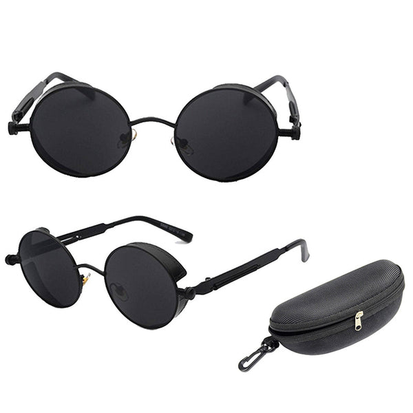 Round Metal Frame Sunglasses