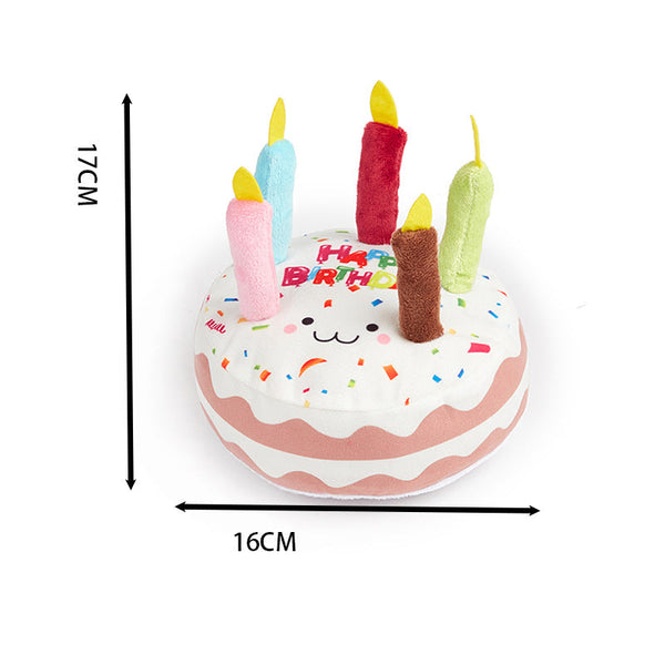 Dog Simulation Cake Toy Pet Snack Candy Bite Dog Toys