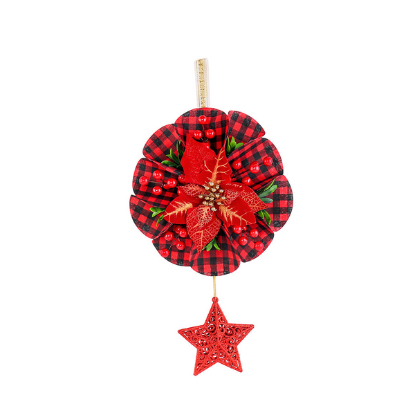 Christmas Wreath Door And Window Decorations Seasonal Decorations