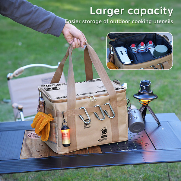 Outdoor Storage Bag Large Capacity Foldable Box Camping Gear For Picnic Portable Water Resistant Storage Deck Boxes