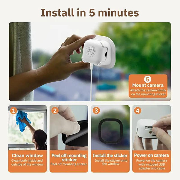 Night Vision Mount Smart Panoramic Camera For Home Security Hd Surveillance Security Cameras