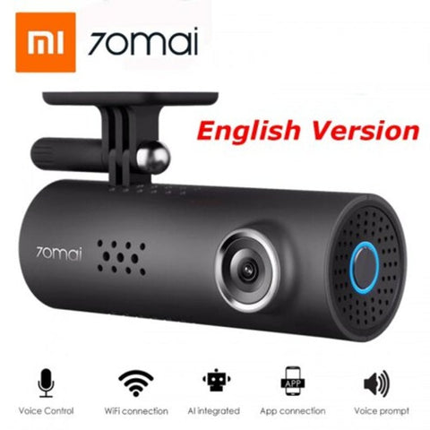 1S Car Dvr Camera Wifi App English Voice Control 1080P Night Vision From Xiaomi Youpin None