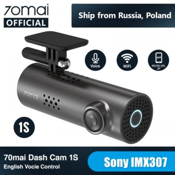 1S Car Dvr Camera Wifi App English Voice Control 1080P Night Vision From Xiaomi Youpin None Other Car Video