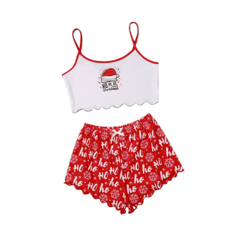 Womens Spaghetti Straps Sleeveless Pajamas For Casual Home Use And Relaxation Sleepwear