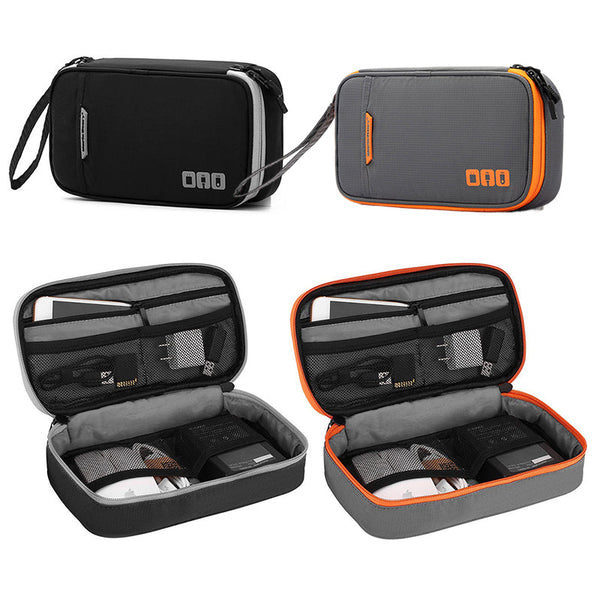 Travel Essential Cable Organizer Bag: A Compact Storage Solution For Charging Cords Chargers And Accessories. Cable Ties & Organisers