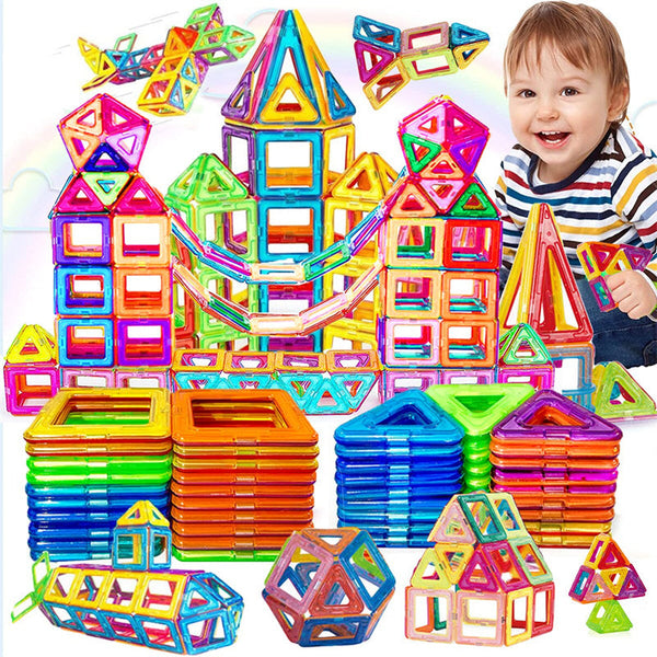 Magnetic Building Blocks Diy Nets Toys For Kids Designer Construction Set Gifts Children Building Toys Sets & Packs