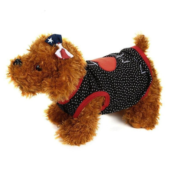 Dog Love I My Daddy / Mommy Sleeveless Summer Tank Top Dog Clothing & Shoes