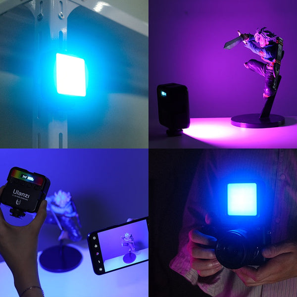 Pocket Magnetic Rgb Fill Light Small Full Colour Photography New Selfie Lights