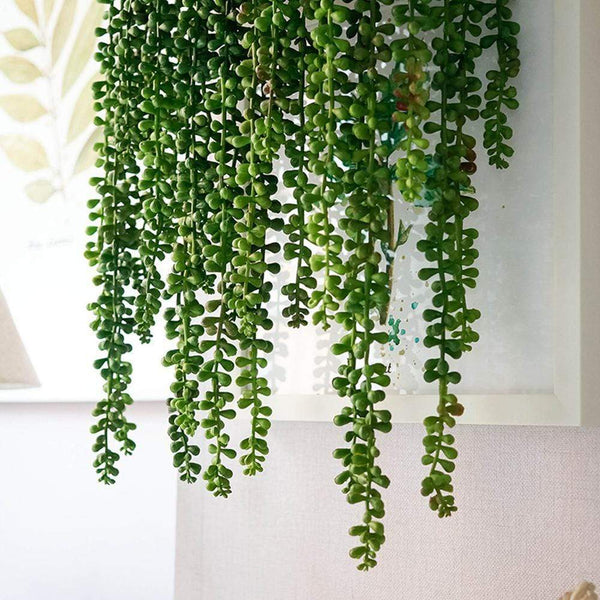 Lifelike Green Leaf Garland Artificial Plants Decor Floral Décor