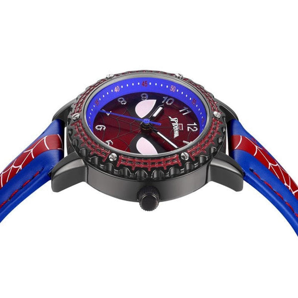 Veile Studios Children Spiderman Quartz Watch Luminous Pointer Boys Wristwatch For Kids Children's Watches