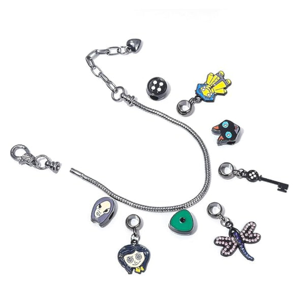 Caroline Ghost Mother Bracelet Pan Family Doraemon Beaded Diy Cartoon Pendant Halloween Jewelry Charms & Charm Bracelets
