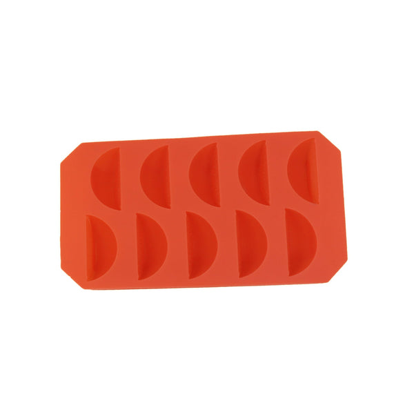 Silicone Lemon Ice Cube Tray 10 Compartment Shape Ice Cubes Trays & Moulds