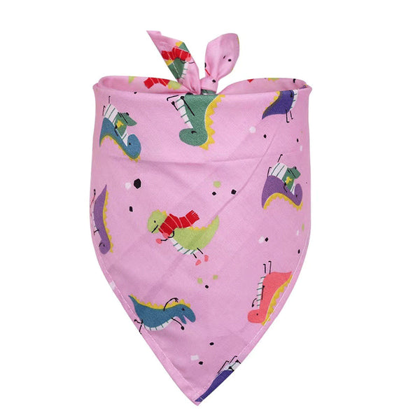 Pet Accessories Summer Fruit Style Pure Cotton Drool Towel Triangle Scarf Dog Clothing & Shoes