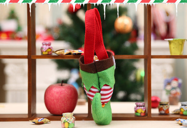 Christmas Decorative Elf Candy Treat Gift Bags