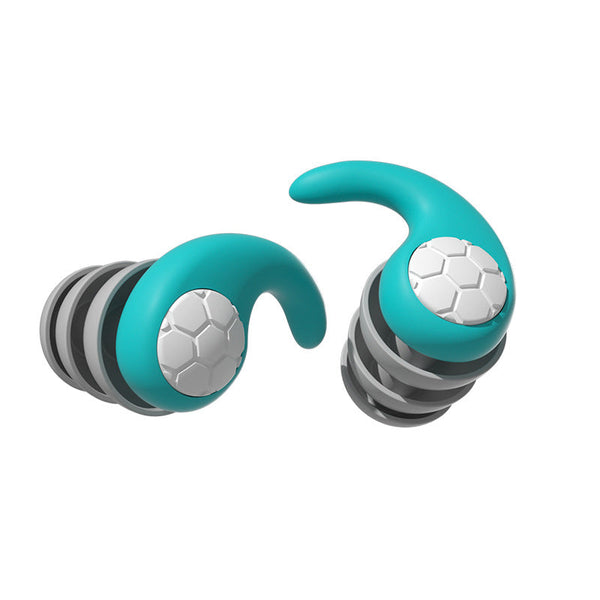 New Soundproof And Noise Reducing Earplugs Silicone Waterproof Swimming Dormitory Filter Hearing Protection Ear Plugs