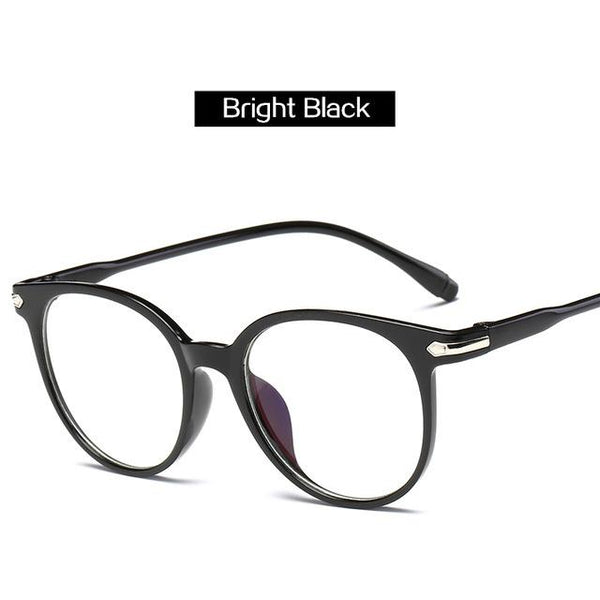 Women Glasses Frame Men Anti Blue Light Eyeglasses Vintage Round Clear Lens Optical Spectacle Eyeglass Frames