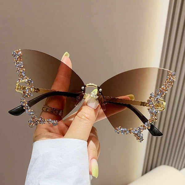 Fashionable And Personalized Exaggerated For Women Accessories Sunglasses