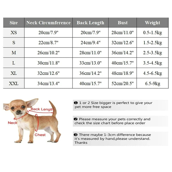 Pet Clothing Winter Thickened Dog Clothes Autumn And New Cotton Padded Jacket Vest Multi Color Waterproof Warm Dog Clothing & Shoes