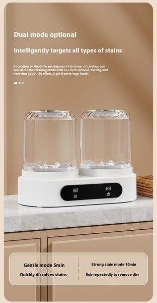 Plastic Double Bucket Mini Underwear Washing Machine Usb Powered Washing Machines