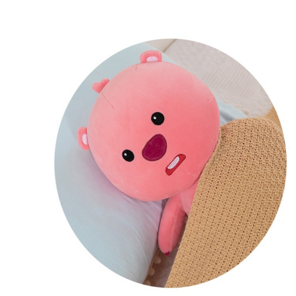 Super Cute Beaver Long Doll Headboard Pillow Soft One Piece Gift Plush Toys