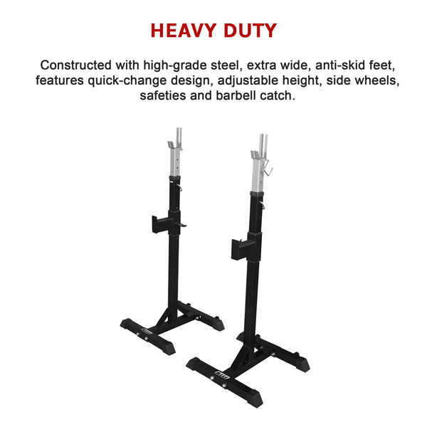 Squat / Bench Press Rack Weights Benches