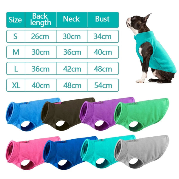 Dog Clothing Thickened Solid Color Fleece Pet Supplies Dog Clothing & Shoes