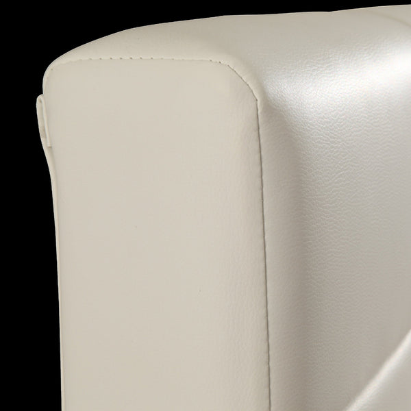 Queen Pu Leather Deluxe Bed Frame White King Bed Frames