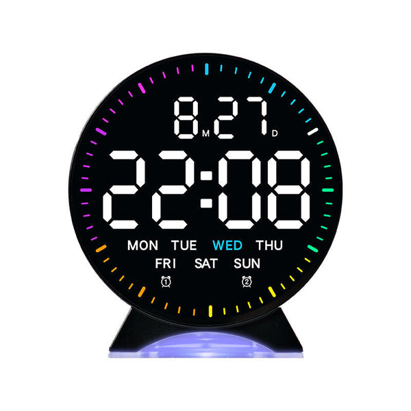 Led Alarm Clock With Custom Jump Second Display Ambient Light Auto Dimming Usb Desk Clock. Alarm Clocks & Clock Radios