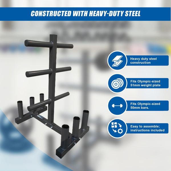 Olympic Weight Tree Bar Rack Holder Storage Other Strength Training