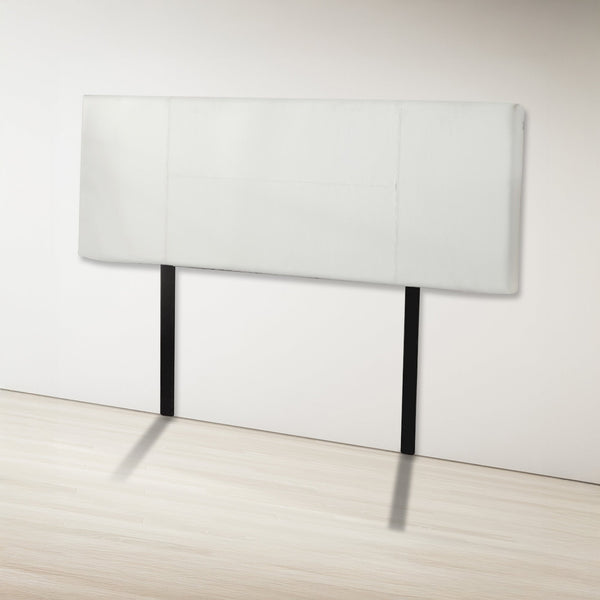 Pu Leather Double Bed Headboard Bedhead White Headboards & Footboards