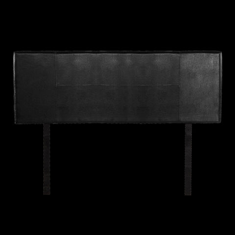 Pu Leather Queen Bed Headboard Bedhead Black Headboards & Footboards