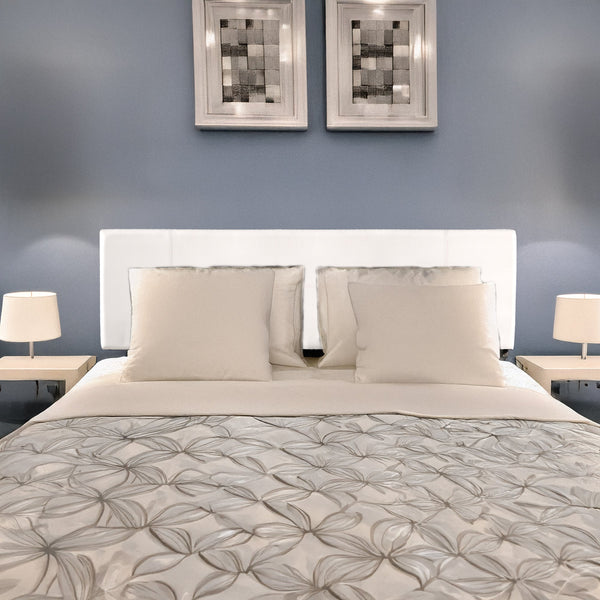 Pu Leather King Bed Headboard Bedhead White Headboards & Footboards