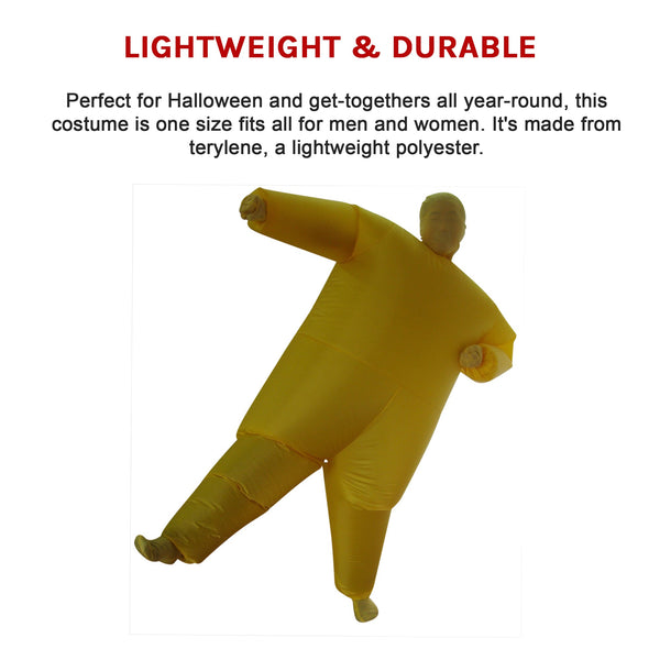 Sunshine Inflatable Costume Fancy Dress Suit Operated Unisex Costumes