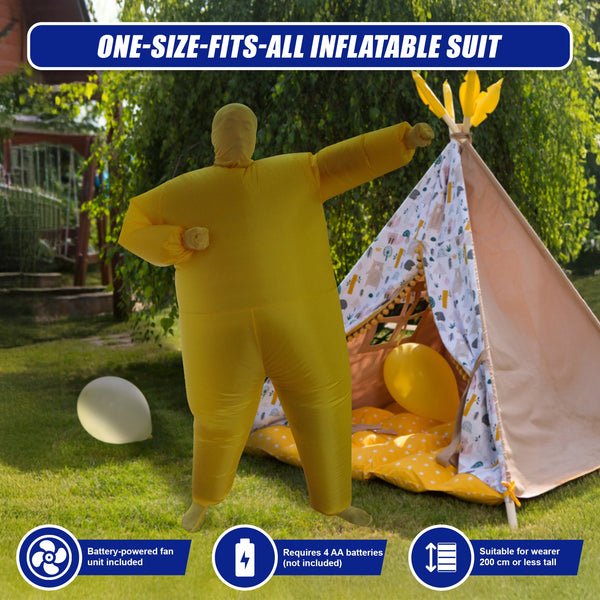Sunshine Inflatable Costume Fancy Dress Suit Operated Unisex Costumes