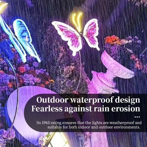 Automatic Fluttering Butterfly Lights With Realistic | Led Fairy Decor For Wedding & Party Wings
