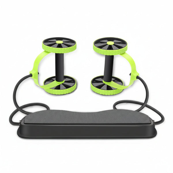 Cross Border Multi Functional Abdominal Trainer Wheel Twist Plate Roller Premium Rotating With Pull Rope Abdominal Machines