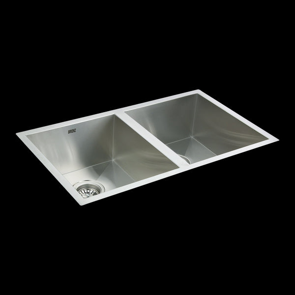 Stainless Steel Sink Double Bowl 770 X 450Mm Kitchen Modern Kitchen Sinks