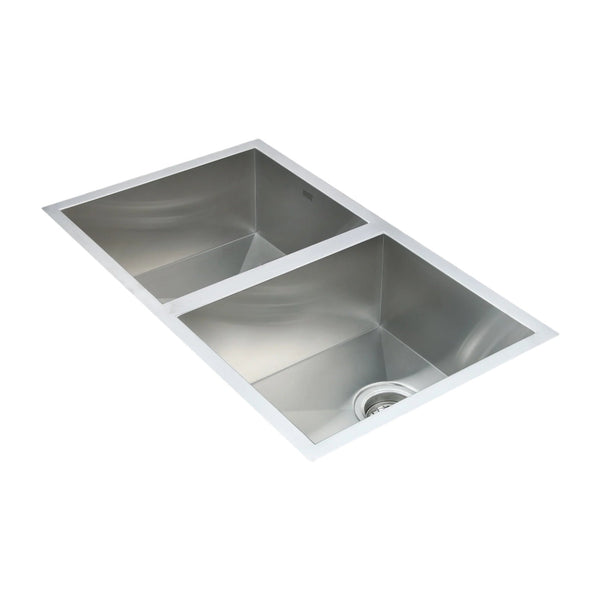 Stainless Steel Sink Double Bowl 770 X 450Mm Kitchen Modern Kitchen Sinks