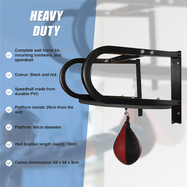 Speedball With Wall Frame Boxing Punching Bag Punching Bags