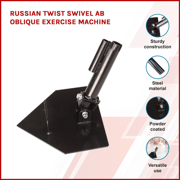 Russian Twist Swivel Ab Oblique Exercise Machine Abdominal Machines
